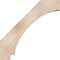 Ekena Millwork 5 1/2"W x 26"D x 26"H Imperial Smooth Knee Brace, Douglas Fir BRC06X26X26IMP00SDF - alternate 3